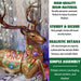FFRS047-RD1-BRN Holiday/Christmas/Christmas Outdoor Decor