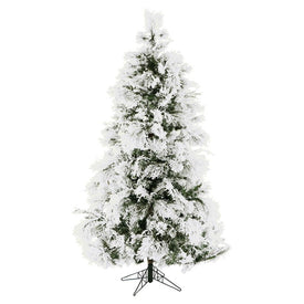 9-Ft. Flocked Snowy Pine Christmas Tree