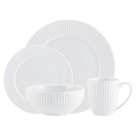 Inventure Plain Sixteen-Piece Dinnerware Set