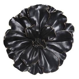 15.5" Black Wall Flower