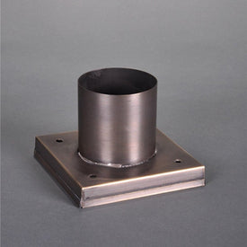 Outdoor 5" Square Pier Mount Box with 3" Fitter