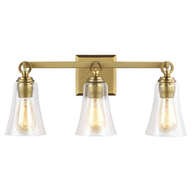 Monterro Three-Light Bathroom Vanity Fixture