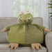 N1566-18X18-GREEN Decor/Furniture & Rugs/Ottomans Benches & Small Stools