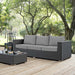 EEI-1860-CHC-GRY Outdoor/Patio Furniture/Outdoor Sofas