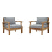EEI-1819-NAT-GRY-SET Outdoor/Patio Furniture/Patio Conversation Sets