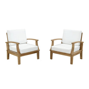 EEI-1819-NAT-WHI-SET Outdoor/Patio Furniture/Patio Conversation Sets