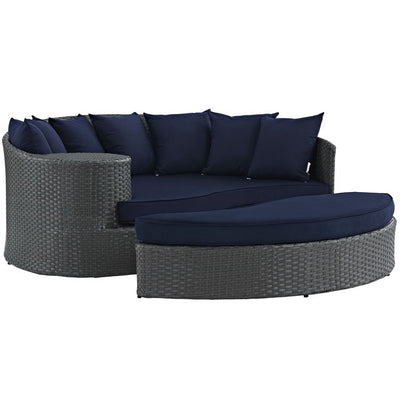 Product Image: EEI-1982-CHC-NAV Outdoor/Patio Furniture/Outdoor Daybeds