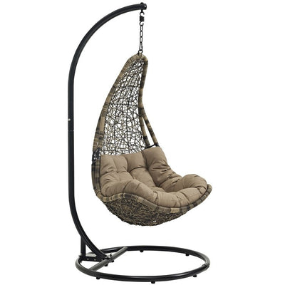 Product Image: EEI-2276-BLK-MOC-SET Outdoor/Patio Furniture/Outdoor Chairs