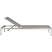 EEI-2471-SLV-GRY-SET Outdoor/Patio Furniture/Outdoor Chaise Lounges