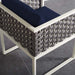 EEI-3053-WHI-NAV Outdoor/Patio Furniture/Outdoor Chairs