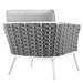EEI-3054-WHI-GRY Outdoor/Patio Furniture/Outdoor Chairs