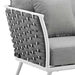 EEI-3054-WHI-GRY Outdoor/Patio Furniture/Outdoor Chairs