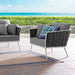 EEI-3054-WHI-GRY Outdoor/Patio Furniture/Outdoor Chairs