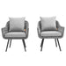 EEI-3176-GRY-GRY-SET Outdoor/Patio Furniture/Outdoor Chairs