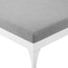 EEI-3301-WHI-GRY Outdoor/Patio Furniture/Outdoor Chaise Lounges