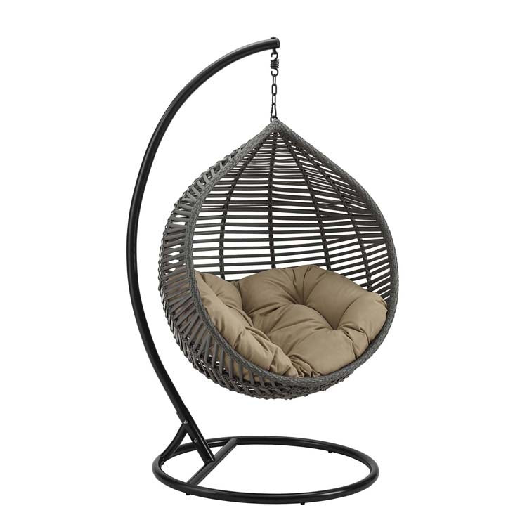Product Image: EEI-3614-GRY-MOC Outdoor/Patio Furniture/Outdoor Chairs
