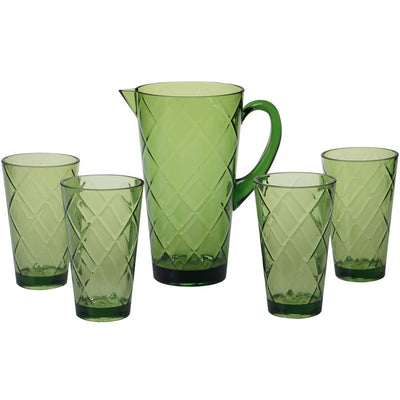 Product Image: GREEN5PC Outdoor/Outdoor Dining/Outdoor Drinkware