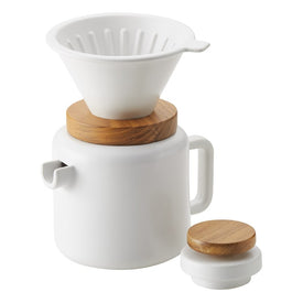 BonJour Wayfarer 4-Cup Pour Over Coffee Set