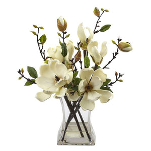 4534-WH Decor/Faux Florals/Floral Arrangements