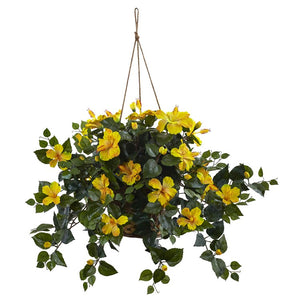 6866-YL Decor/Faux Florals/Floral Arrangements