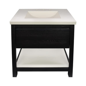 VNO308-P Bathroom/Vanities/Single Vanity Cabinets Only