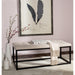 FOX6225A Decor/Furniture & Rugs/Ottomans Benches & Small Stools