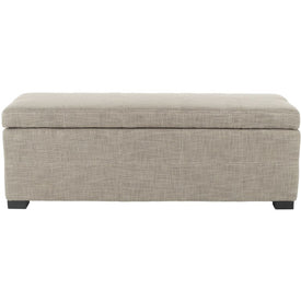 Madison Storage Bench Large - Stone/Black