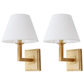 Pauline Two-Light Wall Sconces Set of 2 - Gold