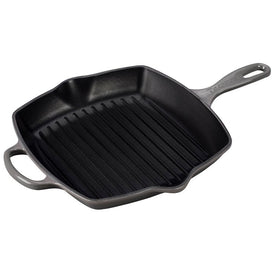 Signature 10.25" Cast Iron Square Skillet Grill - Oyster
