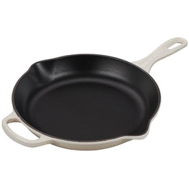 Signature 1.75-Quart (10.25") Cast Iron Skillet with Iron Handle - Meringue