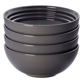 22 Oz Stoneware Soup Bowls Set of 4 - Oyster