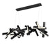 PD-64872-BK Lighting/Ceiling Lights/Chandeliers