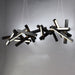 PD-64872-BK Lighting/Ceiling Lights/Chandeliers