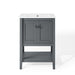 EEI-3919-GRY Bathroom/Vanities/Single Vanity Cabinets Only