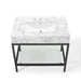 EEI-3998-BLK-WHI Bathroom/Vanities/Single Vanity Cabinets with Tops