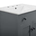 EEI-4250-GRY-WHI Bathroom/Vanities/Single Vanity Cabinets with Tops