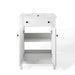 EEI-4250-WHI-WHI Bathroom/Vanities/Single Vanity Cabinets with Tops