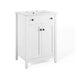 EEI-4250-WHI-WHI Bathroom/Vanities/Single Vanity Cabinets with Tops