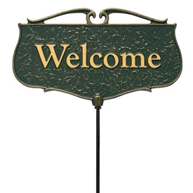 Welcome Garden Entryway Sign