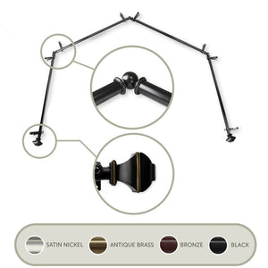 4Bay-82-2 Decor/Window Treatments/Curtain Rods & Hardware