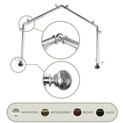 Product Image: 4Bay-87-5 Decor/Window Treatments/Curtain Rods & Hardware