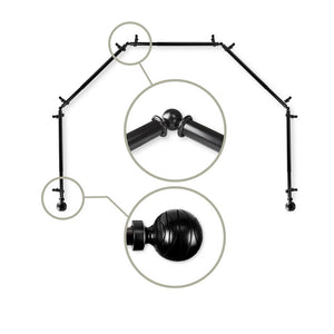 5Bay-84-2 Decor/Window Treatments/Curtain Rods & Hardware