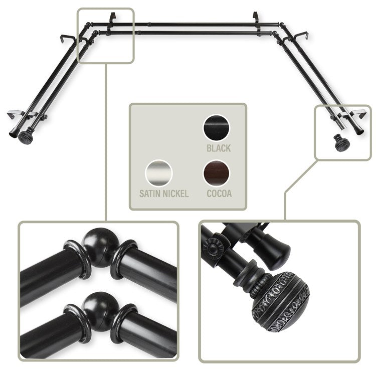 Product Image: ABay-02-2D Decor/Window Treatments/Curtain Rods & Hardware