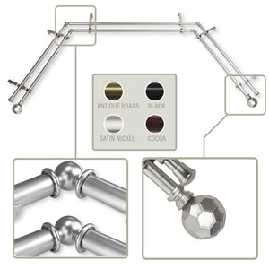 ABay-90-5D Decor/Window Treatments/Curtain Rods & Hardware