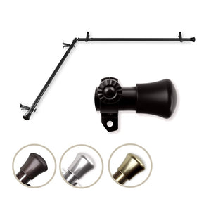 CORNER-282 Decor/Window Treatments/Curtain Rods & Hardware