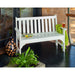 GNB48WH Outdoor/Patio Furniture/Outdoor Benches