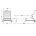 NAW2280WH Outdoor/Patio Furniture/Outdoor Chaise Lounges