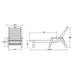 NCC2280SA Outdoor/Patio Furniture/Outdoor Chaise Lounges