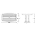NCT3772TE Outdoor/Patio Furniture/Outdoor Tables