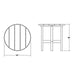 RST18GY Outdoor/Patio Furniture/Outdoor Tables